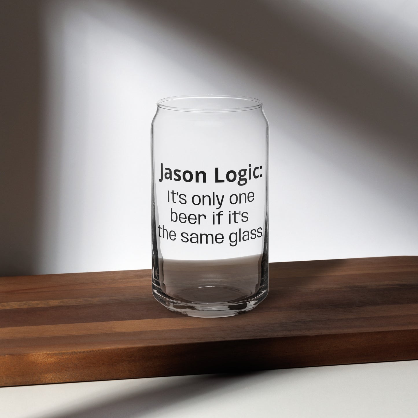 Jason Logic Can-shaped Glass