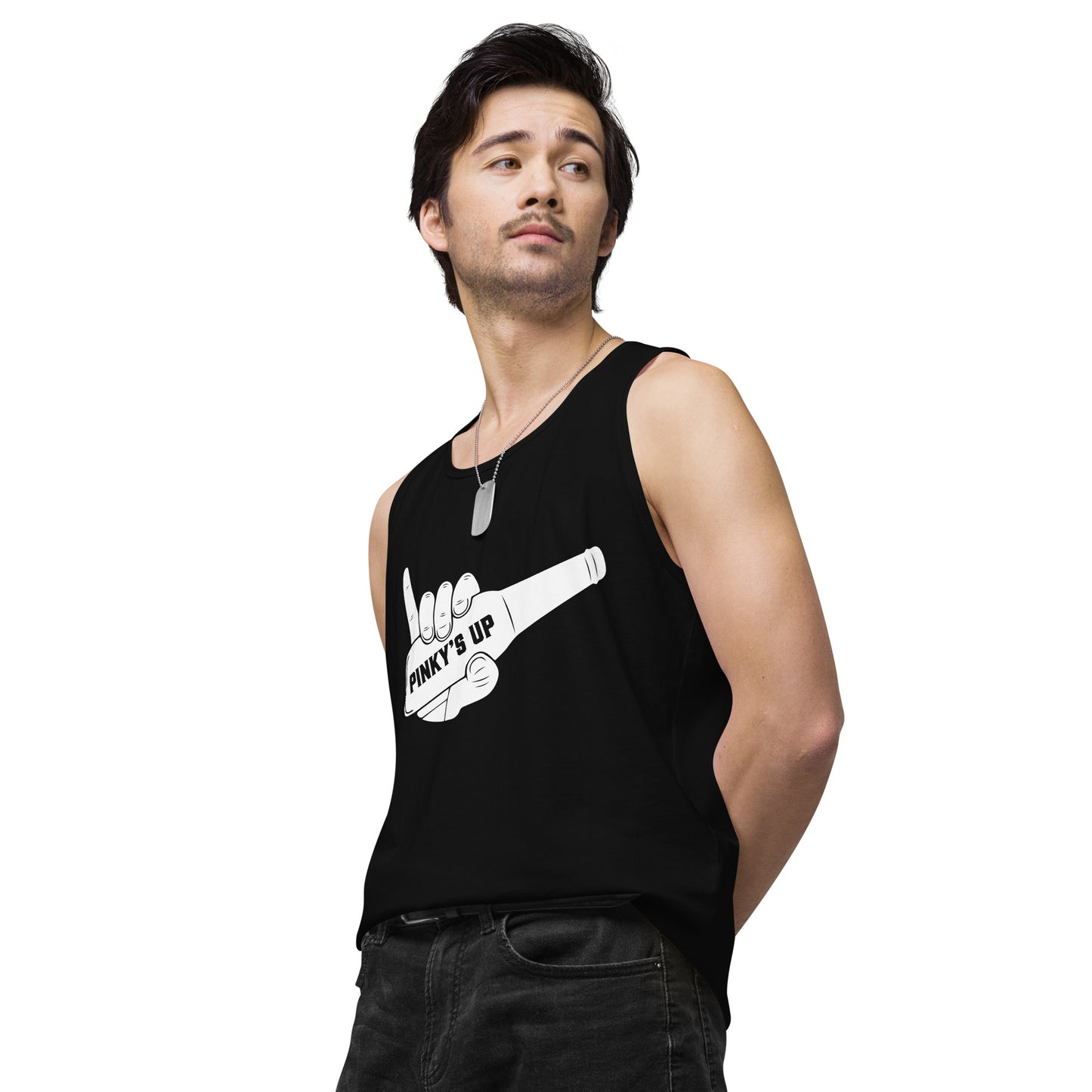 Pinky's Up Men's Tank