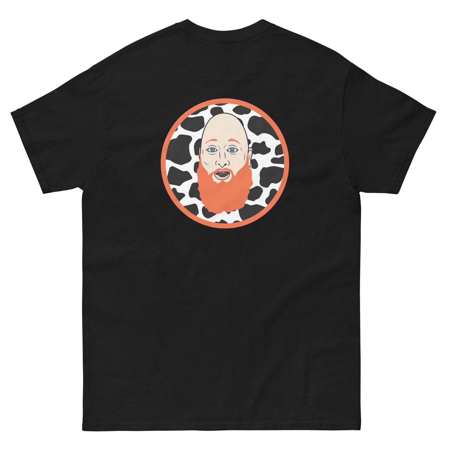 Cow Print Elroy Patch Tee